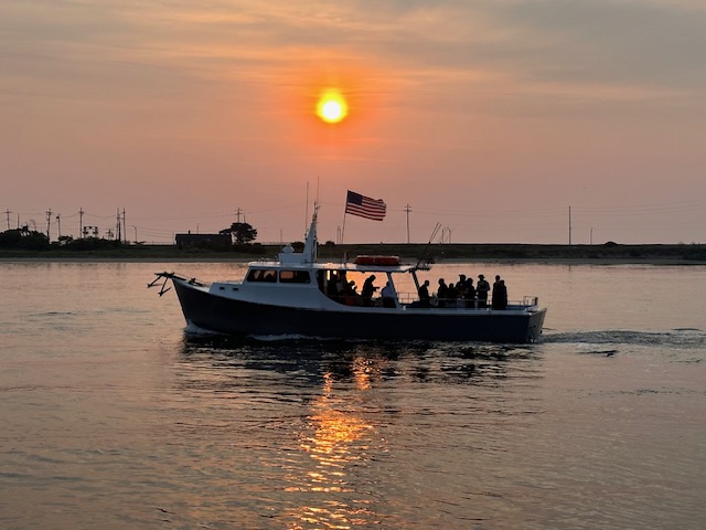 Scattering of Ashes At Sea
